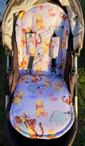 Pram Liner Universal Winnie the Pooh Pale Purple