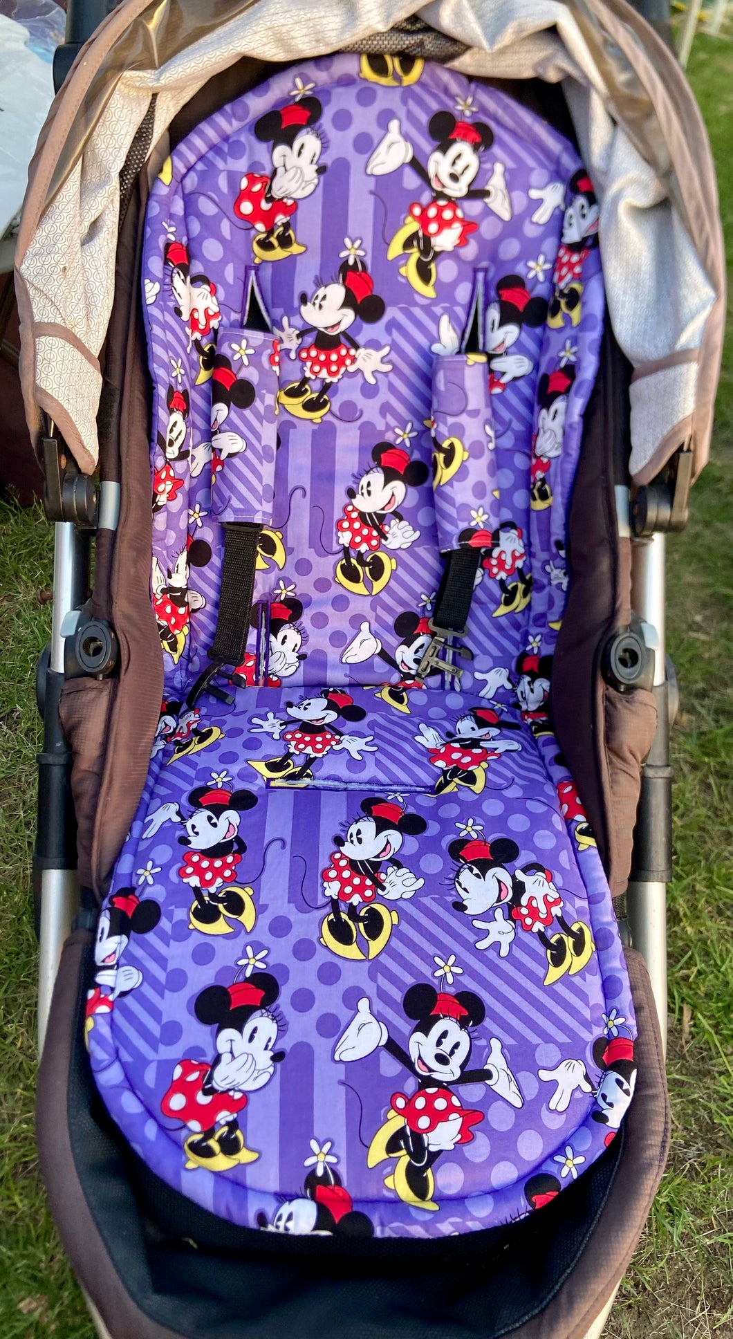 Minnie mouse pram liner sales