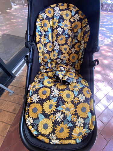 Pram Liner Universal Sun Flowers
