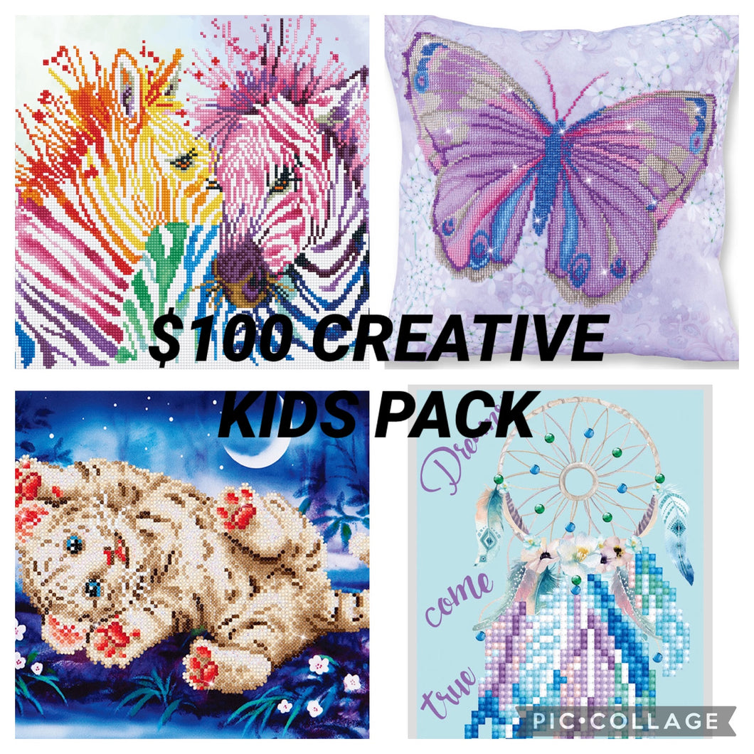 CREATIVE KIDS VOUCHER BUNDLE 1. Please read instructions in description to order.