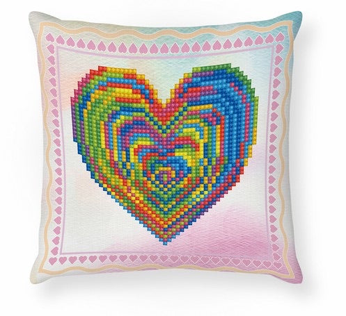 Mini Love heart cushion
