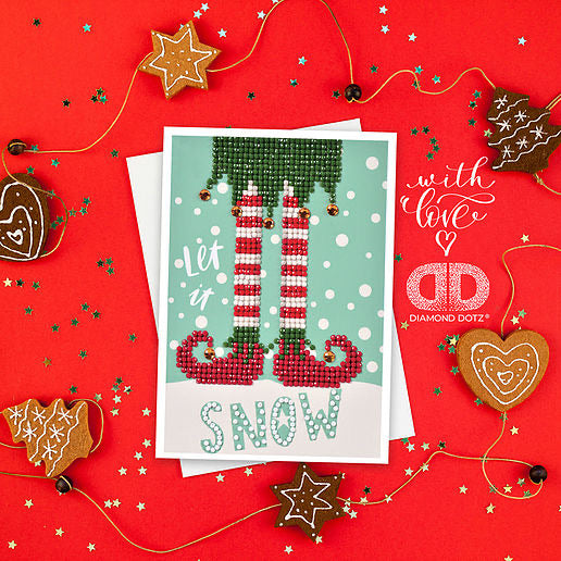 Let It Snow Greeting Card