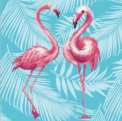 Flamingo Duo