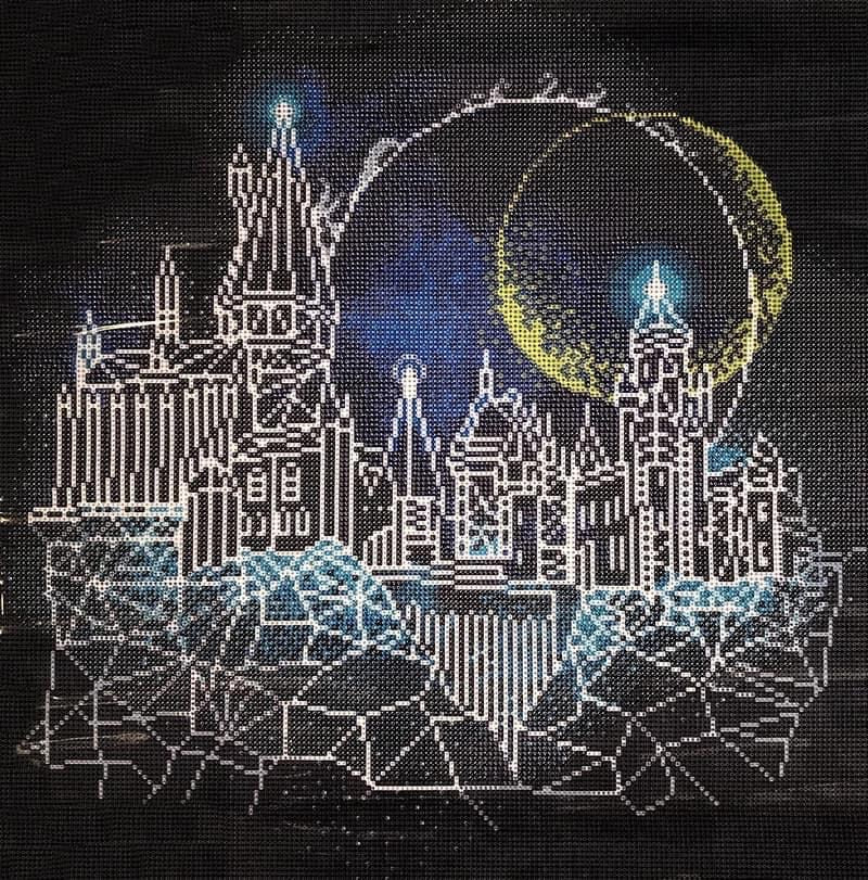 Moon Over Hogwarts Harry Potter