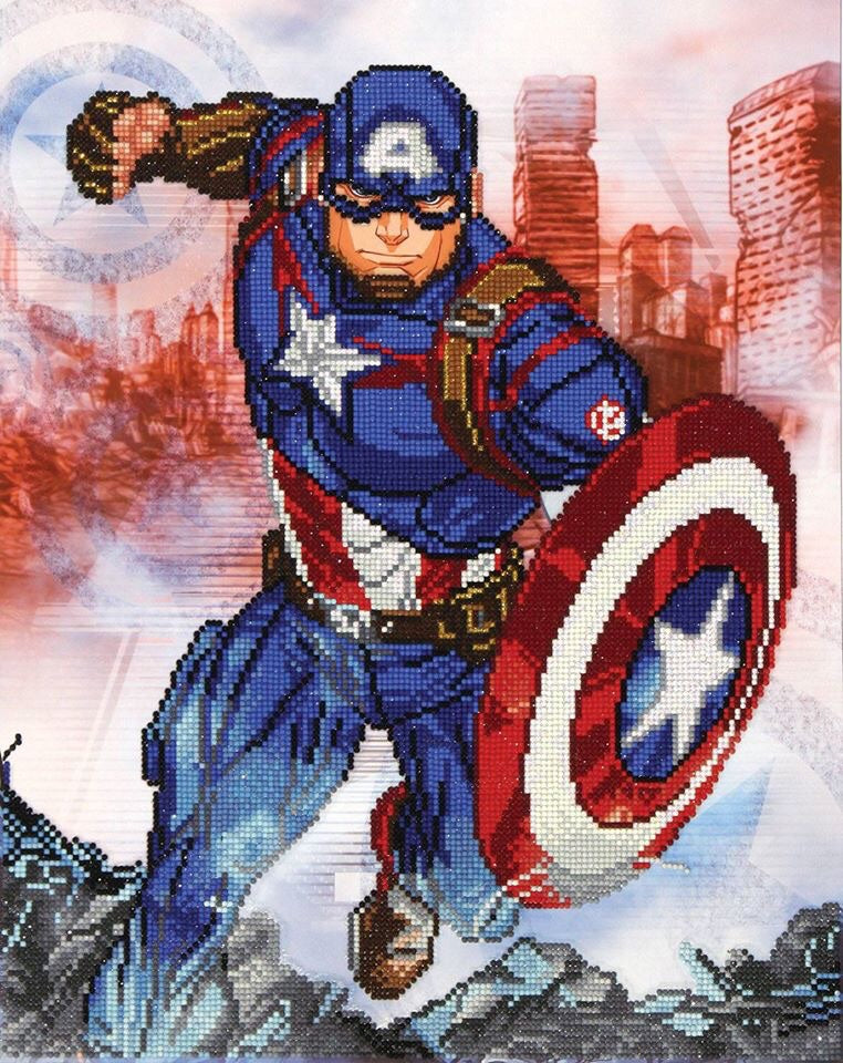 Cap in Action Captain America