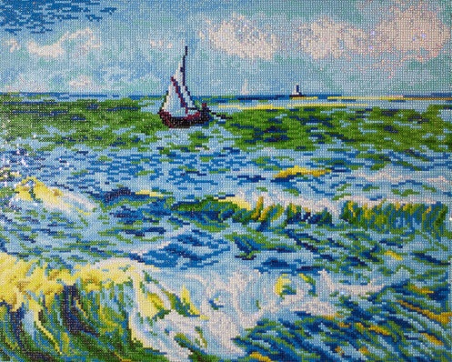 Seascape at Saint Marie’s (Van Gogh)